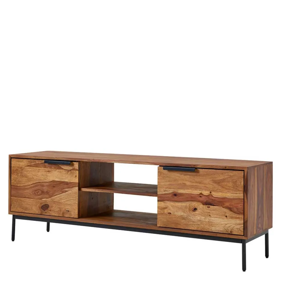 Wohnen TV Schrank aus Sheesham Massivholz - Placer