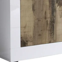 TV Schrank in Holz verwittert - Olvenion^Wohnen Clearance