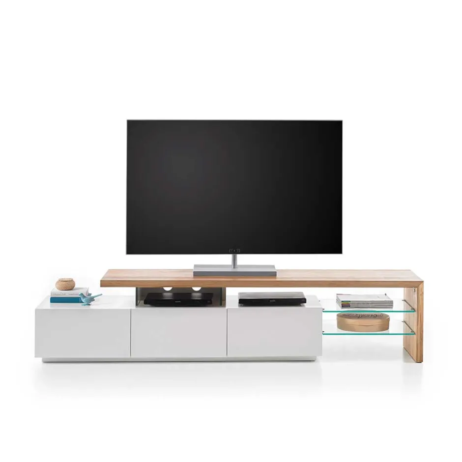 TV Tisch Heaven in Weiß^Wohnen