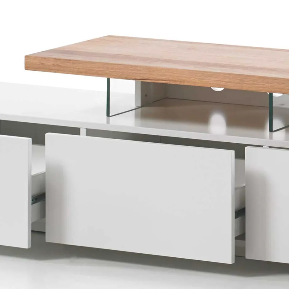 TV Tisch Heaven in Weiß^Wohnen