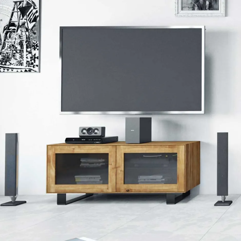 TV Tisch Manzey aus Wildeiche Massivholz^Wohnen Best