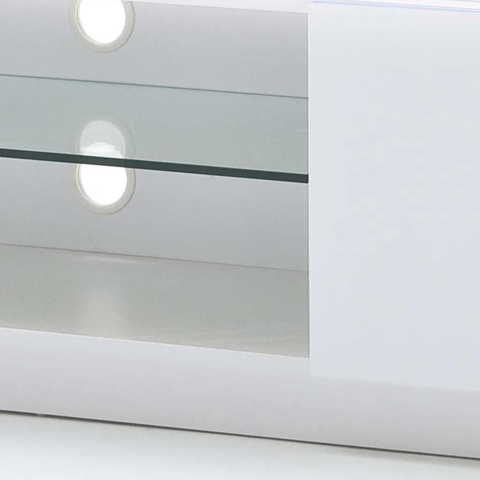 TV Tisch Stijn mit Wildeiche Massivholz^Wohnen