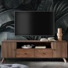 TV Unterschrank aus Kernbuche massiv in Braun - Malawi^Wohnen Hot