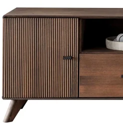 TV Unterschrank aus Kernbuche massiv in Braun - Malawi^Wohnen Hot