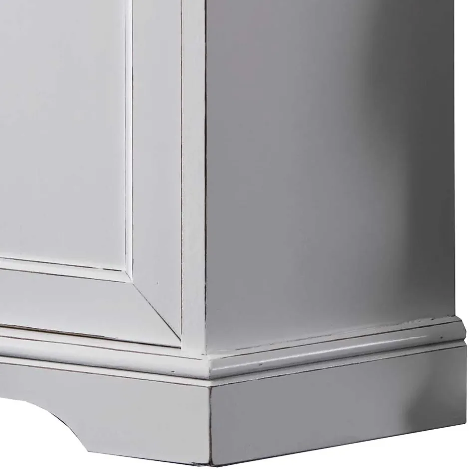 TV Unterschrank für Ecke in Weiß - Zarinas^Wohnen New