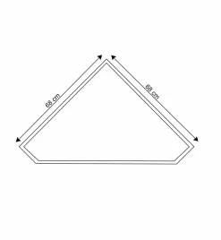 TV Unterschrank für Ecke in Weiß - Zarinas^Wohnen New