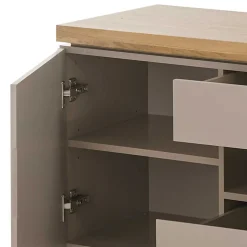 TV Unterschrank in Taupe & Akazie - Anja^Wohnen Outlet