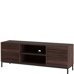 Wohnen TV Unterschrank in Walnuss Holzoptik - Teleska