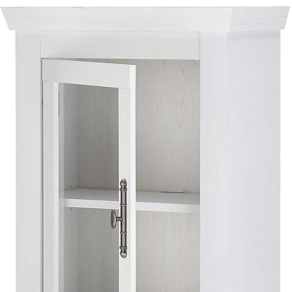 TV Wohnwand in weißer Holzoptik Pinie - Liancos (vierteilig)^Wohnen Clearance