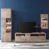 TV Wohnwand Kombination Set - Comrinaca (dreiteilig)^Wohnen Discount