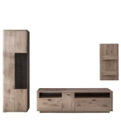 TV Wohnwand Kombination Set - Comrinaca (dreiteilig)^Wohnen Discount