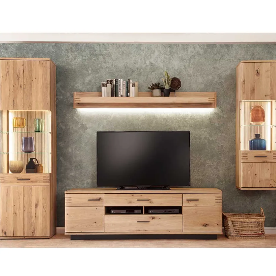 TV Wohnwand Möbel als Set - Crupean (vierteilig)^Wohnen Hot