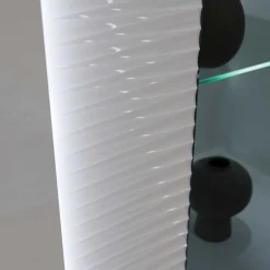 Wohnen TV Wohnwand Möbel mit LED Set - Gomata (vierteilig)