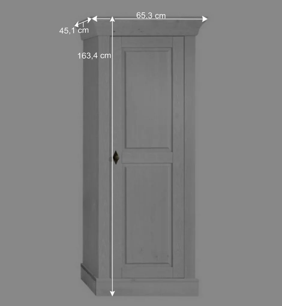 TV Wohnwand Satumare aus Kiefer teilmassiv (dreiteilig)^Wohnen New