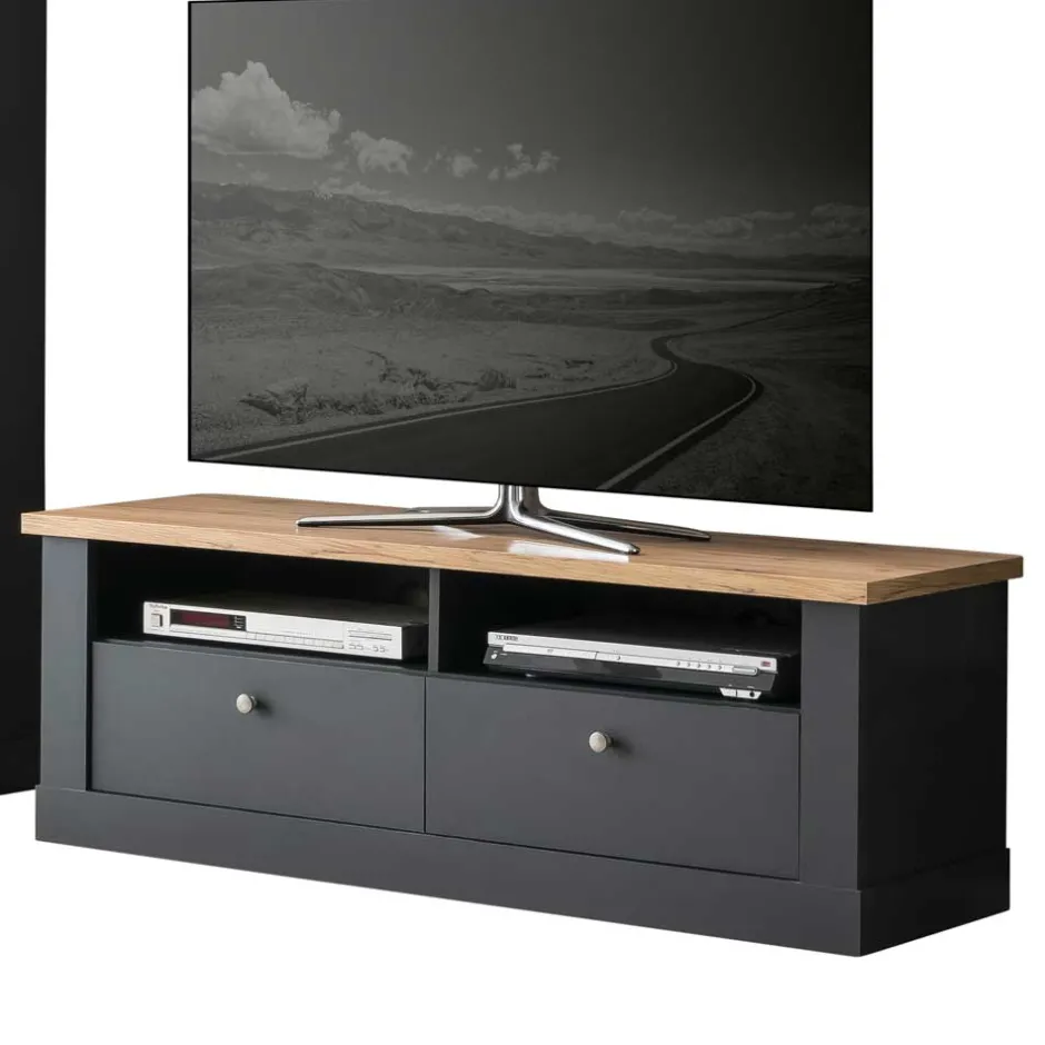 TV Wohnwandmöbel 297 cm breit - Lionel (vierteilig)^Wohnen New