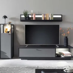 TV Wohnzimmermöbel Set - Ridona (dreiteilig)^Wohnen Hot