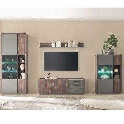 TV Wohwand Kombination modern - Mundo (vierteilig)^Wohnen Online