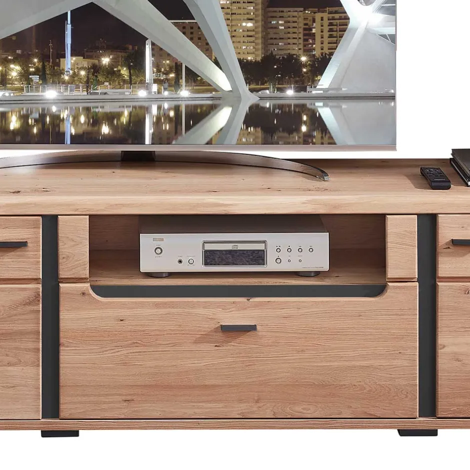 TV-Element in Esche und Wildeiche - Mattadore^Wohnen Sale