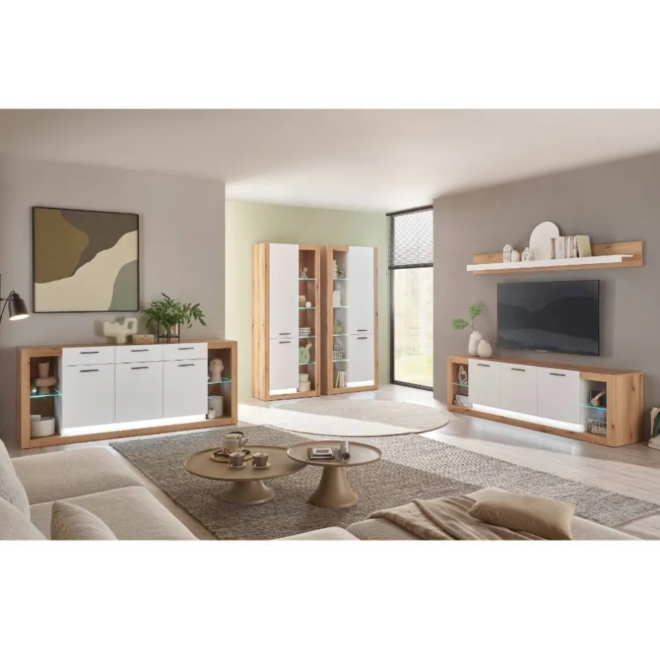 TV-Lowboard & Wandboard Set - Adejano (zweiteilig)^Wohnen Online