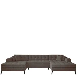 U-Design Wohnlandschaft mit Schlaffunktion - Klevani^Wohnen Clearance