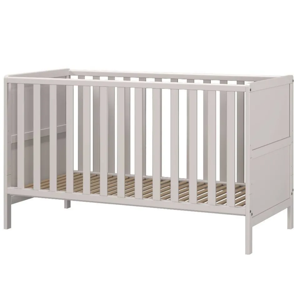 Kinder Wohnen Umbaubares Kinderbett in Hellgrau - Afilon