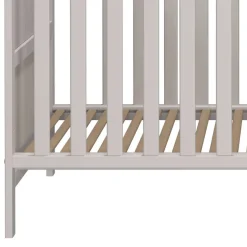 Kinder Wohnen Umbaubares Kinderbett in Hellgrau - Afilon