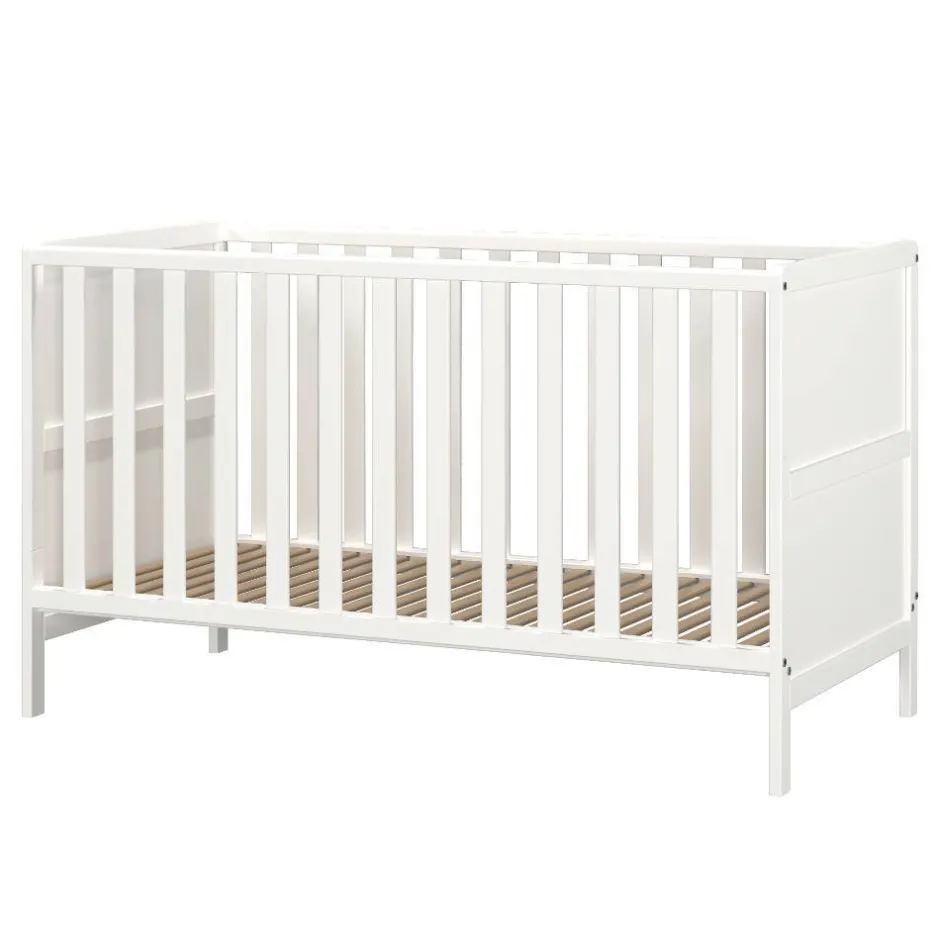 Kinder Wohnen Umbaubares Kinderbett in Weiß - Mensema