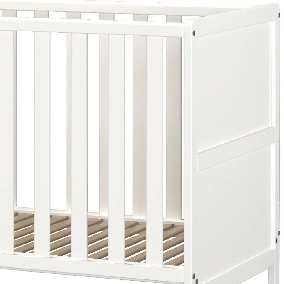 Kinder Wohnen Umbaubares Kinderbett in Weiß - Mensema