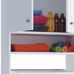 Wohnen Umbauschrank für Waschmaschinen in Weiß - Daglinda