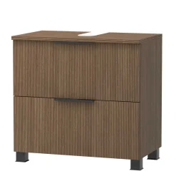 Unterbeckenschrank in dunkler Eiche Holzoptik - Ucaida^Wohnen Sale