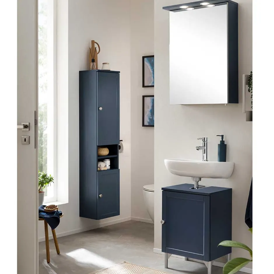 Unterbeckenschrank in Dunkelblau - Canyon^Wohnen Online