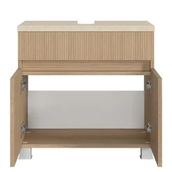 Unterbeckenschrank in Eiche Hell Holzoptik - Vibulam^Wohnen New