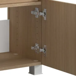 Unterbeckenschrank in Eiche Hell Holzoptik - Vibulam^Wohnen New