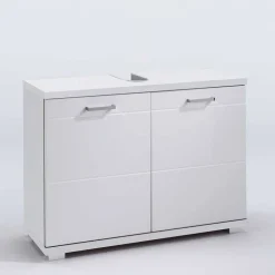 Wohnen Unterbeckenschrank in Weiß - 2-türig - Fieston