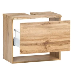 Wohnen Unterbeckenschrank mit Baumkante Holzdekor - Tofias