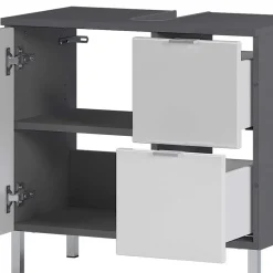 Unterbeckenschrank mit zwei Schubladen & Tür - Otrus^Wohnen Sale