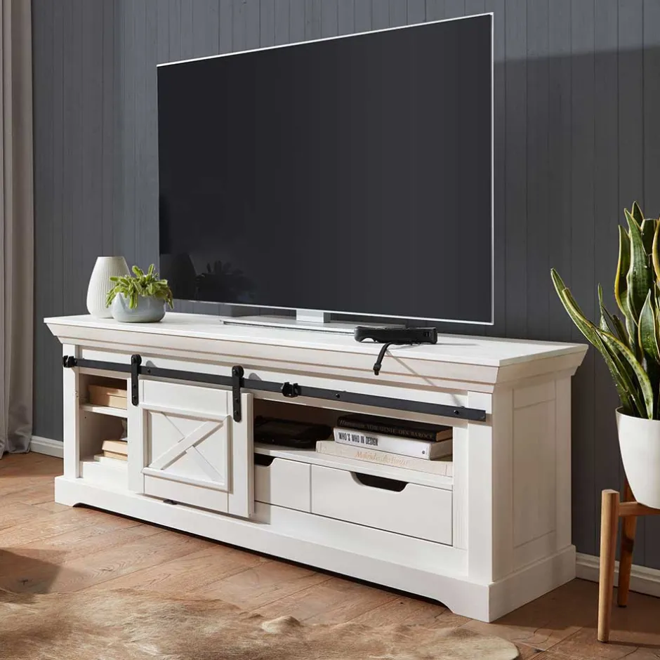 Unterschrank für TV mit Schiebetür - Kuito^Wohnen