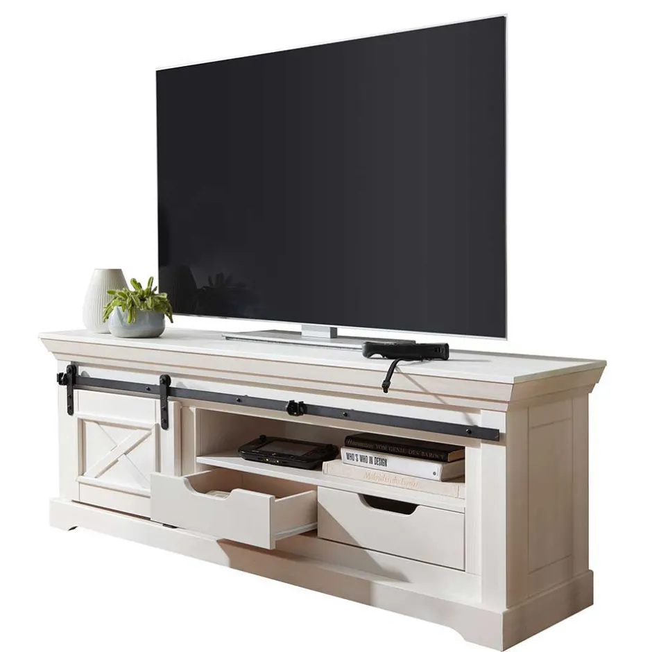 Unterschrank für TV mit Schiebetür - Kuito^Wohnen