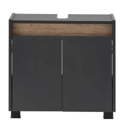 Wohnen Unterschrank für Waschbecken in Anthrazit - Marcius