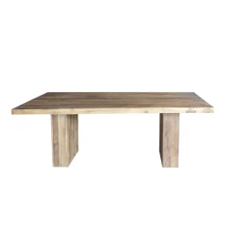 Uriger Esstisch aus Recyclingholz Teak - Etrova^Wohnen Online