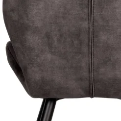 Velours Esstischstuhl in Anthrazit - Macereta (2er Set)^Wohnen Best