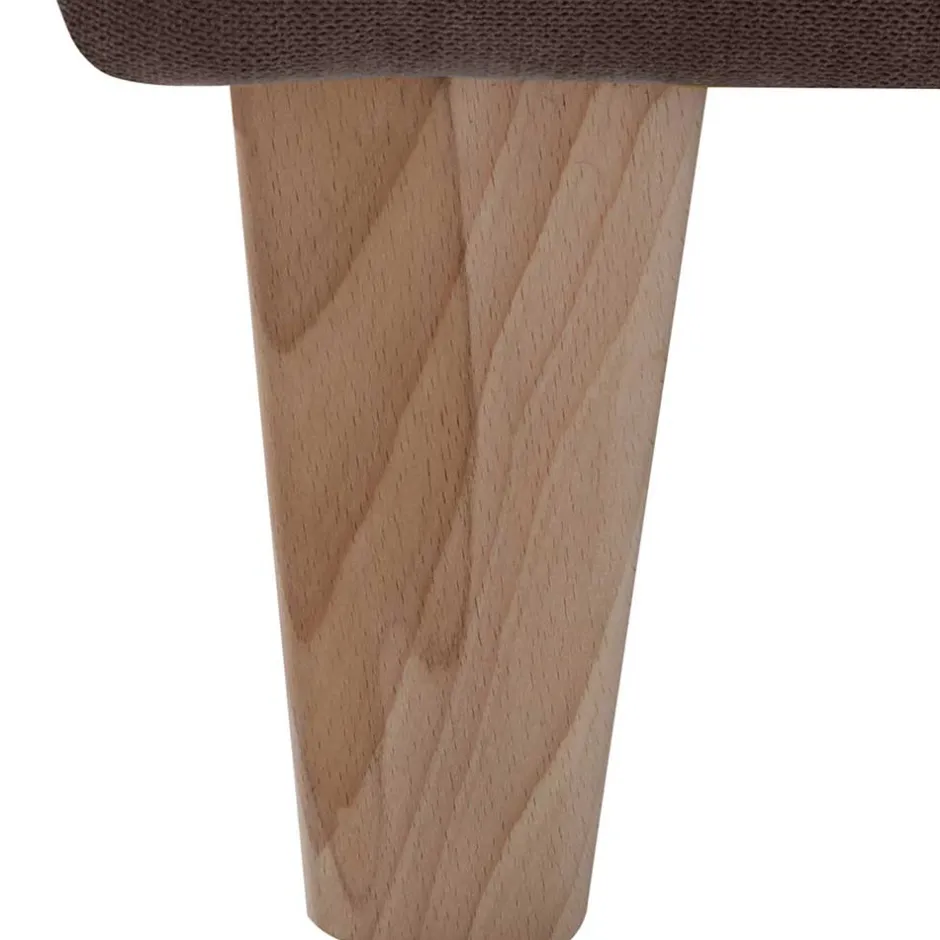 Wohnen Velours Wohnzimmersessel in Braun - Dario