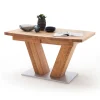 Wohnen Verlängerbarer Bootsdesign Tisch aus Wildeiche - Peng