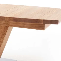 Wohnen Verlängerbarer Bootsdesign Tisch aus Wildeiche - Peng