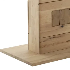 Verlängerbarer Esszimmertisch teilmassiv - Losiamos^Wohnen Online