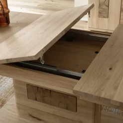 Verlängerbarer Esszimmertisch teilmassiv - Losiamos^Wohnen Online