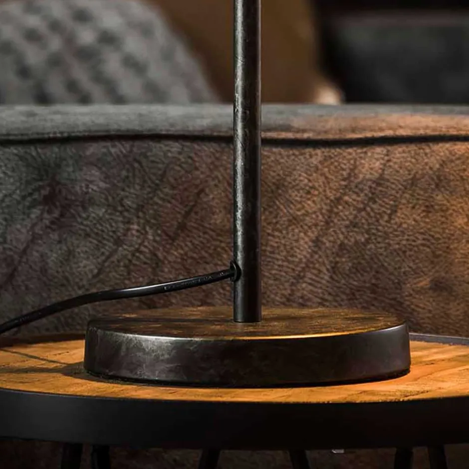 Wohnen Verstellbare Tischleuchte mit Metallschirm - Liarisa