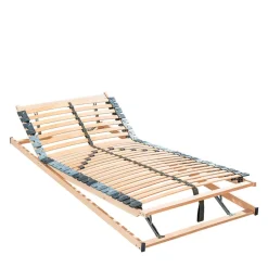 Wohnen Verstellbarer Federholzrahmen mit 7-Zonen-Stützsystem - Gina