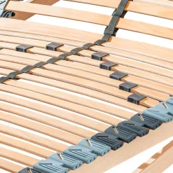 Wohnen Verstellbarer Federholzrahmen mit 7-Zonen-Stützsystem - Gina