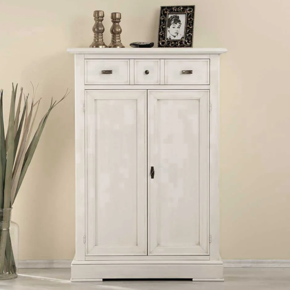 Vertiko Kommode in Antikweiß - Annot^Wohnen